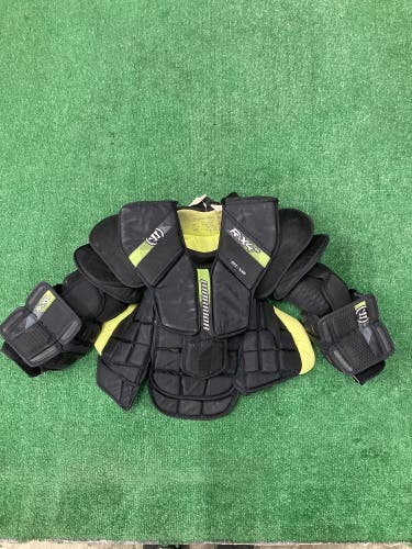 Intermediate Small / Medium Warrior RITUAL X4 E Goalie Chest Protector (Used)