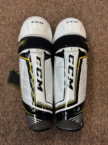 Senior CCM Super Tacks AS1 16" Shin Pads (New)