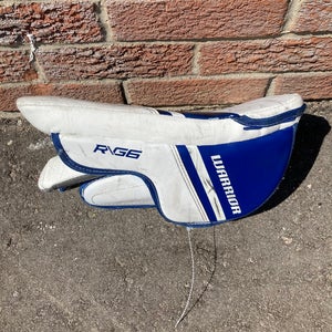 Warrior Ritual G6 Regular Goalie Blocker | Size: Junior