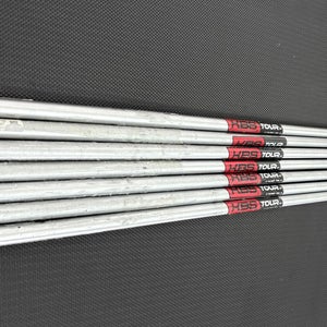 KBS TOUR C-TAPER 130G X-STIFF IRON SHAFTS .370