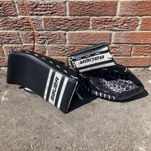 Bauer GSX Regular Goalie Glove & Blocker | Size: Junior