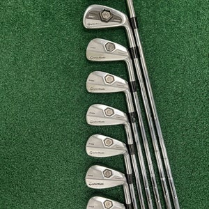 TaylorMade MB Forged Blade Iron Set 3-PW (4 Iron CB) MRH Stiff Flex Steel Shafts