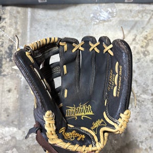 Brown Rawlings Highlight Series RH Infield Baseball Glove 11.5" (Used)