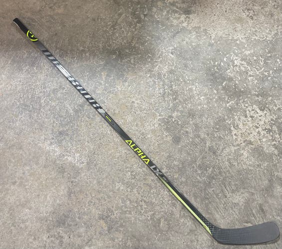New Warrior Alpha LX20 W03 85 Flex Left Hand Pro Stock Stick Item#5580HTX