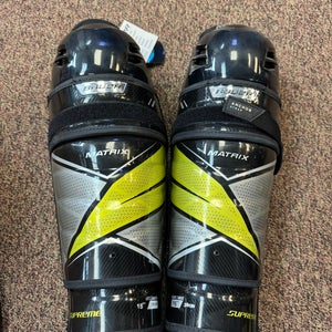 Senior Bauer Supreme Matrix 15" Shin Pads (New)