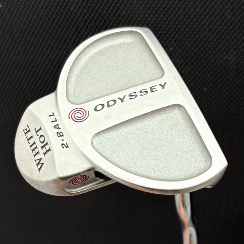 ODYSSEY WHITE HOT 2-BALL PUTTER (34") + HEADCOVER