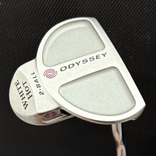 ODYSSEY WHITE HOT 2-BALL PUTTER (34") + HEADCOVER