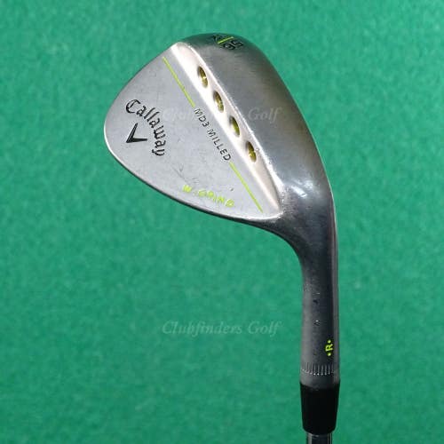 Callaway MD3 Milled Chrome 56-12W 56 Sand Wedge Dynamic Gold S300 Steel Stiff