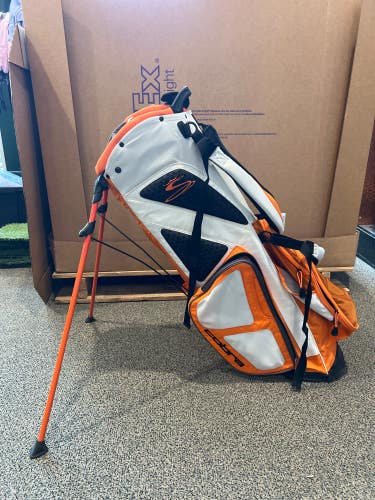 Orange Men's Cobra Standing Golf Bag (Used)