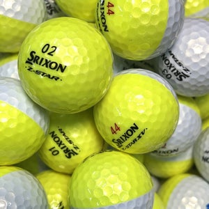 12 Srixon Z-Star  Divide  Premium AAA Used Golf Balls...X and XV Included