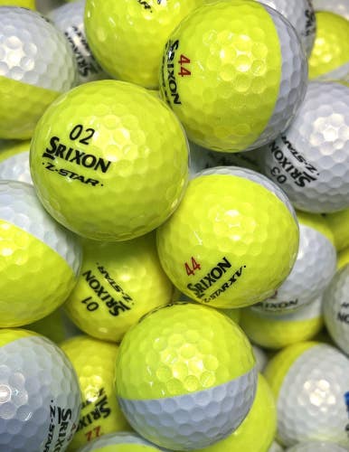12 Srixon Z-Star  Divide  Premium AAA Used Golf Balls...X and XV Included