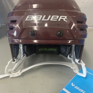NEW Bauer RE-AKT 85 Maroon senior helmet