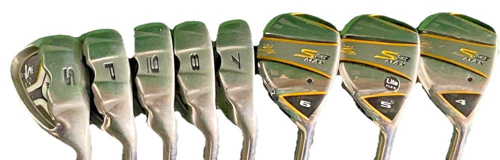 Cobra S3 Max Iron Set 4h,5h,6h,7-PW,SW RH +1" Ladies Graphite 5h 39" Nice Grips