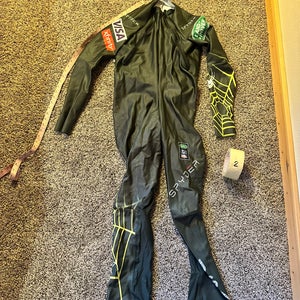 US Ski Team Men's custom size XL Tall Spyder Ski Suit (Used) FIS Legal - (plus bonus suit!)