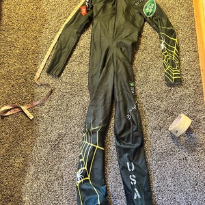 US Ski Team Men's custom size XL Tall Spyder Ski Suit (Used) FIS Legal - (plus bonus suit!)