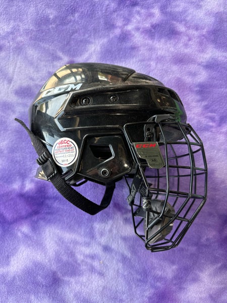 Black Medium CCM 04 Helmet (Used)