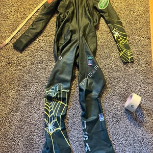 US Ski Team Men's custom size XL Tall Spyder Ski Suit (Used) FIS Legal - (plus bonus suit!)