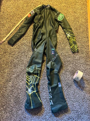 US Ski Team Men's custom size XL Tall Spyder Ski Suit (Used) FIS Legal - (plus bonus suit!)