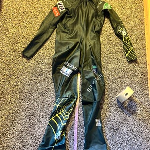 US Ski Team Men's custom size XL Tall Spyder Ski Suit (Used) FIS Legal - (plus bonus suit!)