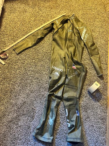 US Ski Team Men's custom size XL Tall Spyder Ski Suit (Used) FIS Legal - (plus bonus suit!)