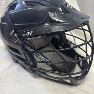 M/L - R Adjustable Cascade CPV- R Lacrosse Helmet. Black.