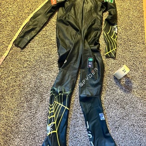 US Ski Team Men's custom size XL Tall Spyder Ski Suit (Used) FIS Legal - (plus bonus suit!)
