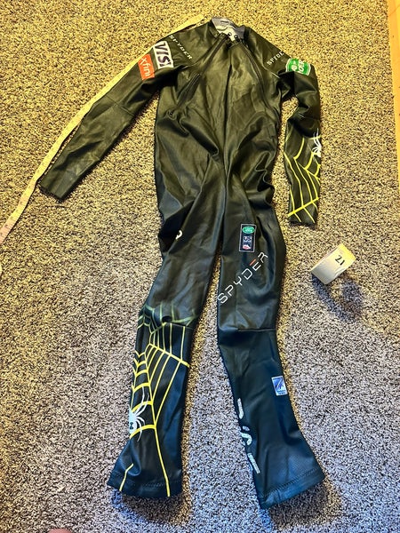 US Ski Team Men's custom size XL Tall Spyder Ski Suit (Used) FIS Legal - (plus bonus suit!)