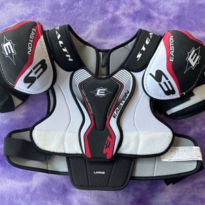 Large Senior Easton Stealth S3 Shoulder Pads (Used)