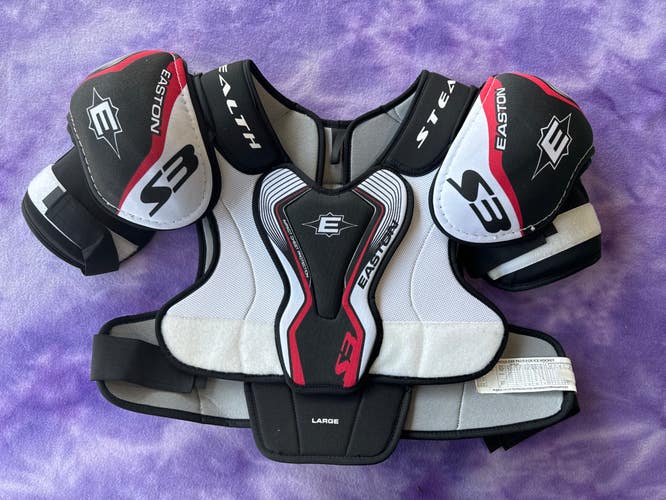 Large Senior Easton Stealth S3 Shoulder Pads (Used)