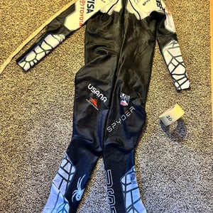 US Ski Team Men's custom size XL Tall Spyder Ski Suit (Used) FIS Legal