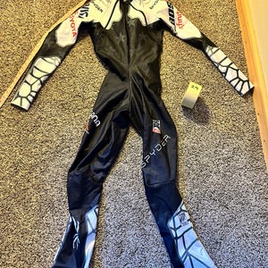 US Ski Team Men's custom size XL Tall Spyder Ski Suit (Used) FIS Legal