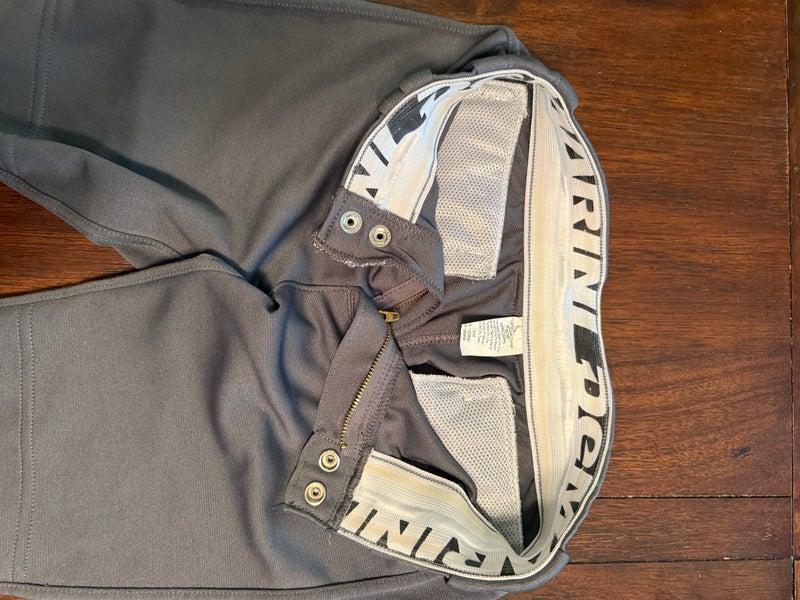 Gray Kid's Medium Youth DeMarini Game Pants (Used)