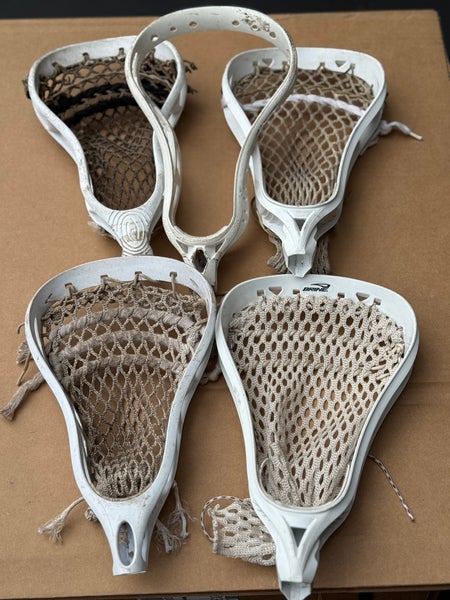 5-Vintage lacrosse Heads (Used)