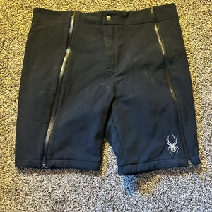 Black Men's XL Spyder Training Shorts (Used)