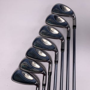 Cobra 3400 I/XH Iron Set 4-PW Graphite Design YS-5.1 Ladies Steel Womens RH