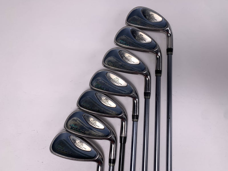 Cobra 3400 I/XH Iron Set 4-PW Graphite Design YS-5.1 Ladies Steel Womens RH