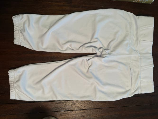 White Kid's XL Youth Champro Game Pants (Used)