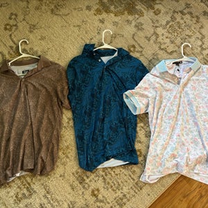 Blue Small / Medium Men's Apple Shirt (Used)