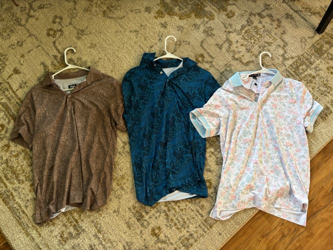 Blue Small / Medium Men's Apple Shirt (Used)
