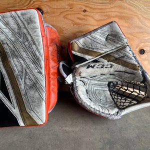 Used  Pro Stock Extreme Flex 4 Glove & Blocker - John Gibson