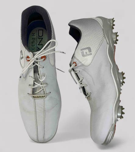 FootJoy DNA Helix Men's Golf Shoes Style #53316 White Mens Size 11.5 N