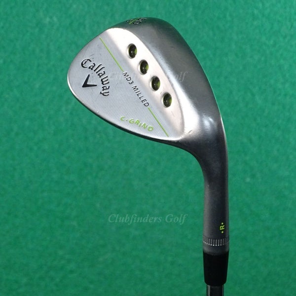 Callaway MD3 Milled Chrome 60-8C 60 Lob Wedge Dynamic Gold S300 Steel Stiff