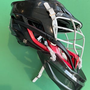 Black Youth Goalie Cascade S Helmet (Used)