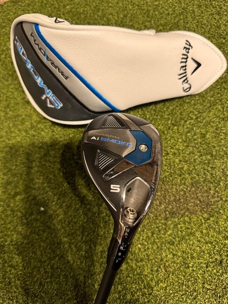 Callaway AI Smoke Max 5 24* Hybrid, Cypher 60 Regular Flex, RH