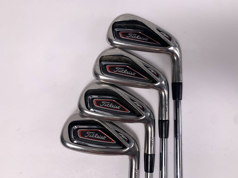 Titleist 716 AP1 Iron Set 6-9 True Temper Dynamic Gold S300 Stiff Steel Mens RH