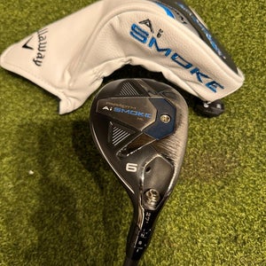 Callaway AI Smoke Max HL 6 27* Hybrid, Cypher 60 Regular Flex, RH