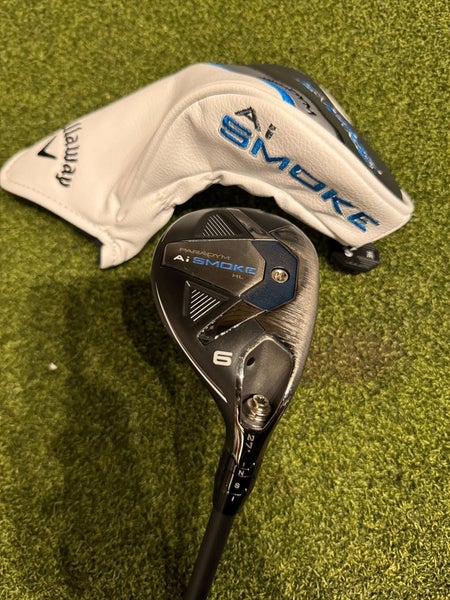 Callaway AI Smoke Max HL 6 27* Hybrid, Cypher 60 Regular Flex, RH