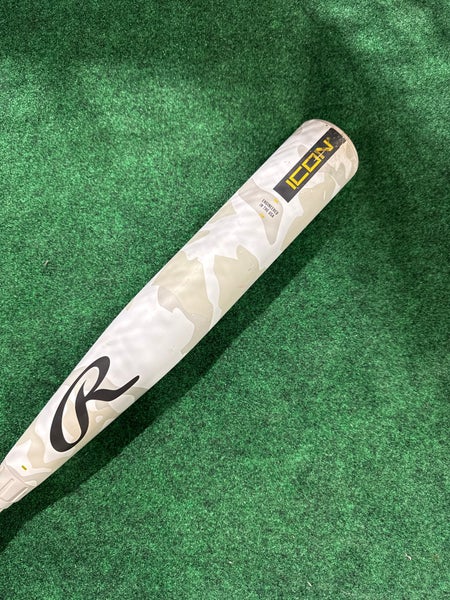 2025 Rawlings Icon Composite Bat USSSA Certified (-5) Composite 26 oz 31" (Used)