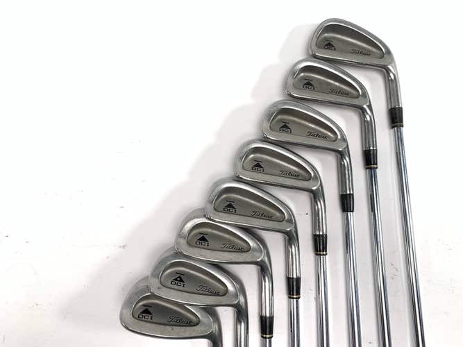 Titleist DCI Black Iron Set 3-PW Tri-Spec Regular Steel Mens RH