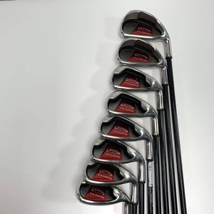 Callaway Big Bertha 2008 Iron Set 4-PW+GW 75g Regular Graphite Mens RH